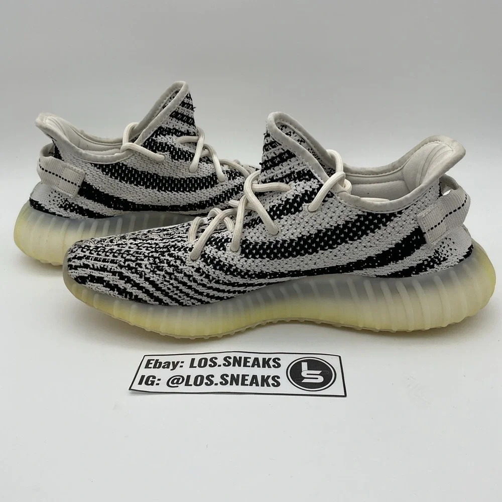 Size 8.5 - adidas Yeezy Boost 350 V2 Low‎ Zebra